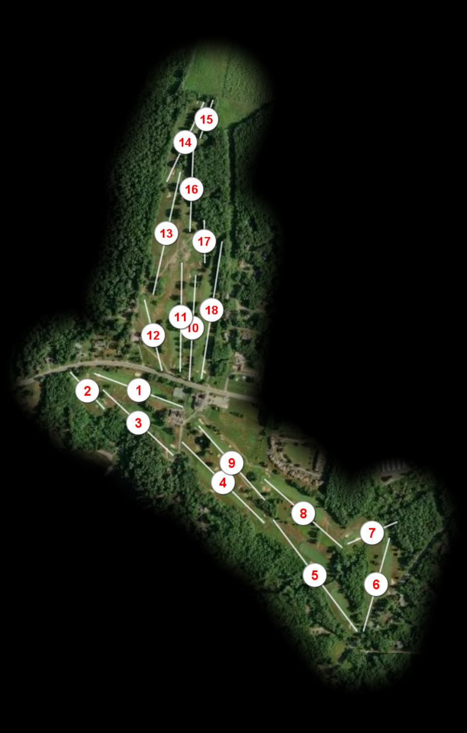 Augusta Country Club course overview