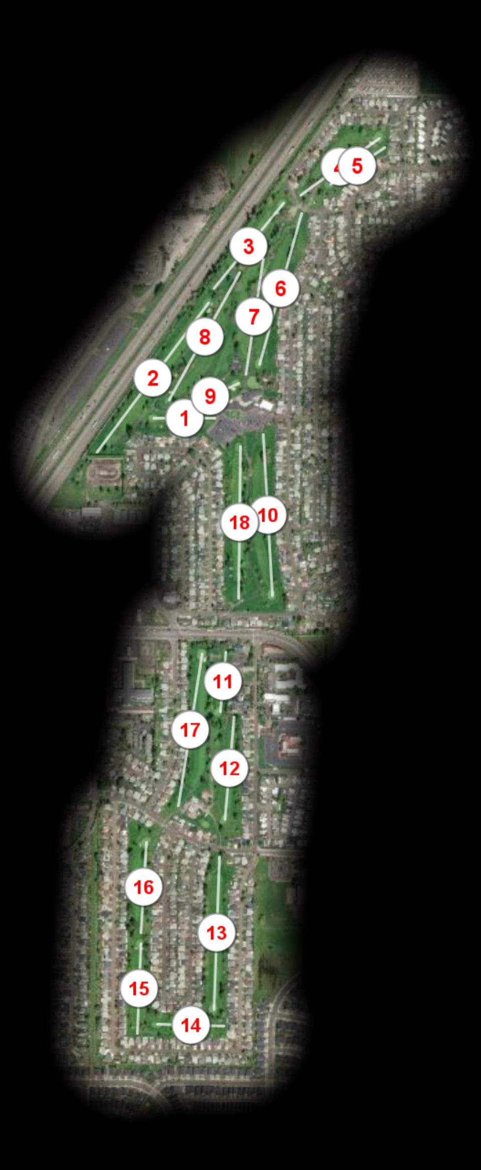 Senior Estates Golf & Country Club course overview