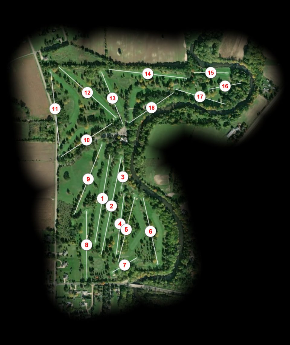 Owosso Country Club course overview