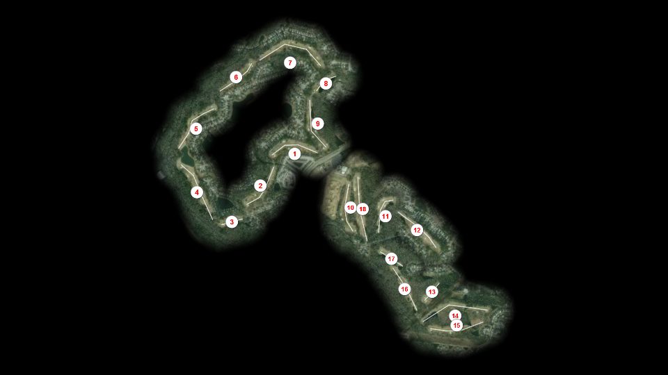 The Golf Club at Wescott Plantation Oak Forest-Black Robin course overview