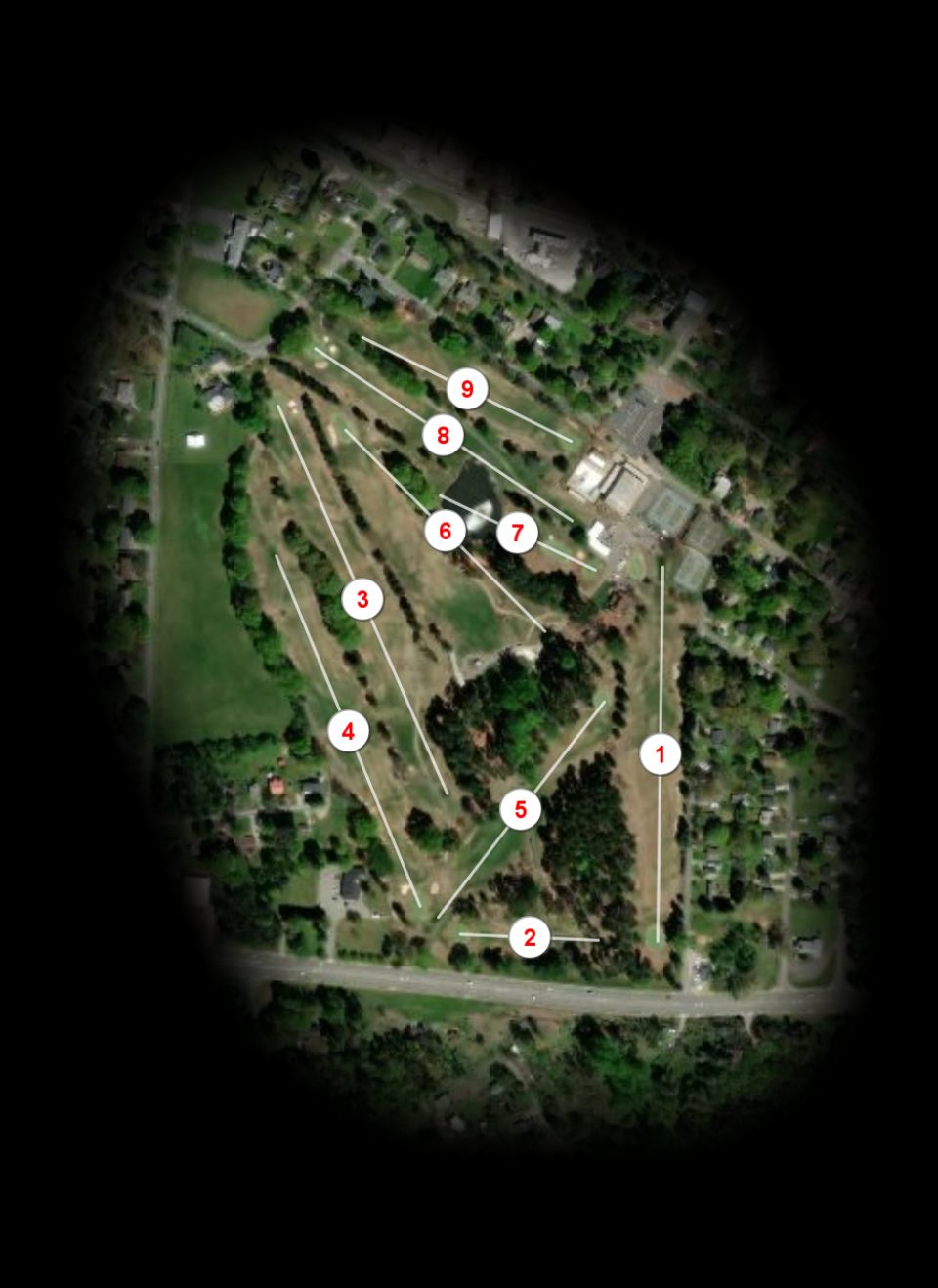 Forest City Municipal Golf Club course overview