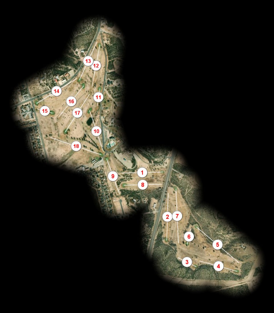 Comanche Trail Golf Course course overview