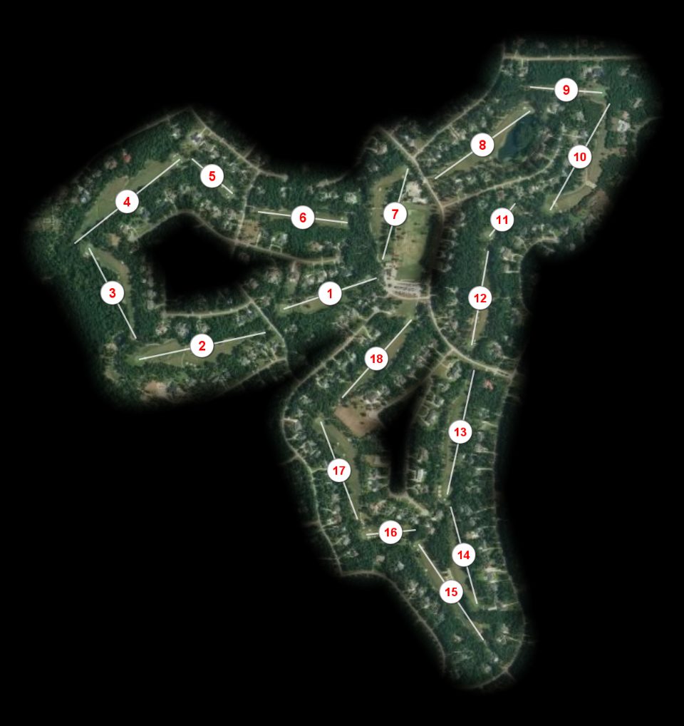 High Meadow Ranch Golf Club course overview
