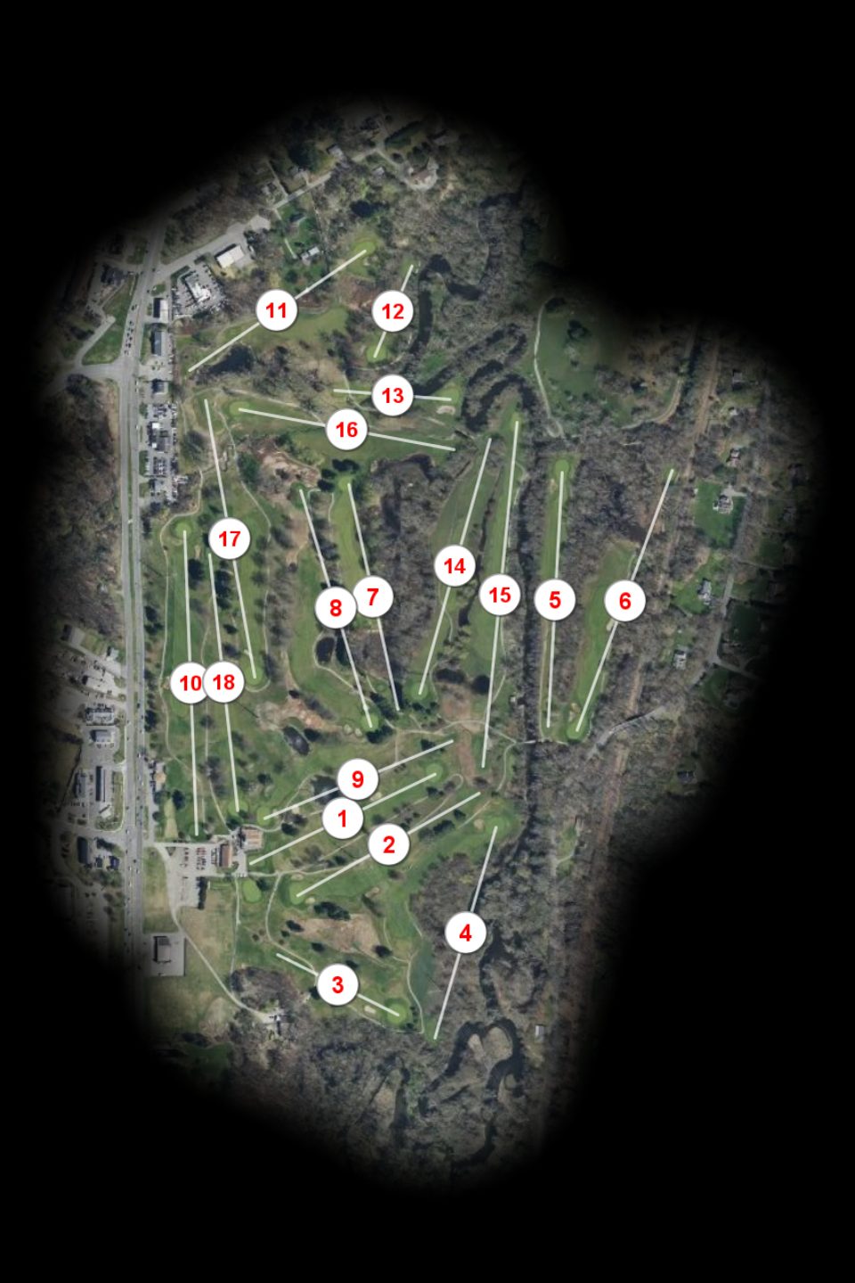 Candlewood Valley Country Club course overview