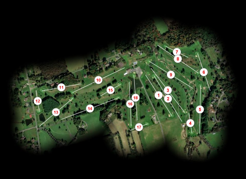 Blue Ridge Country Club course overview