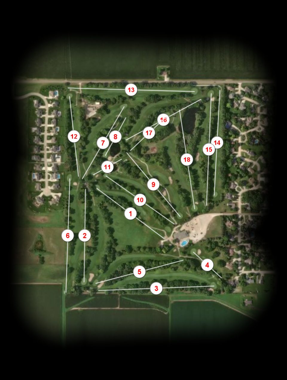 Elks Country Club course overview