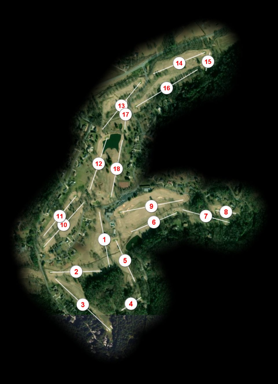 Cedar Rock Country Club course overview