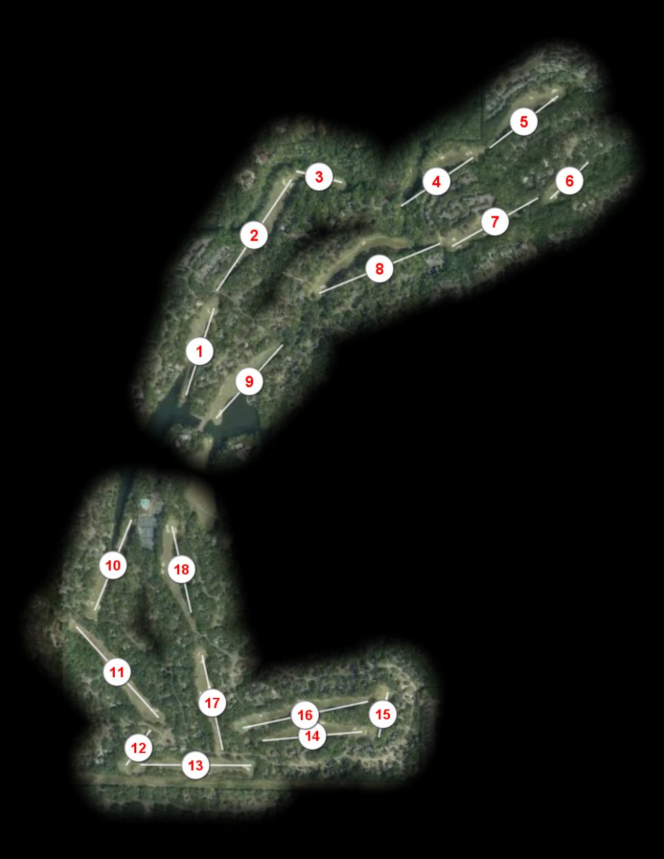 Riverchase Country Club course overview