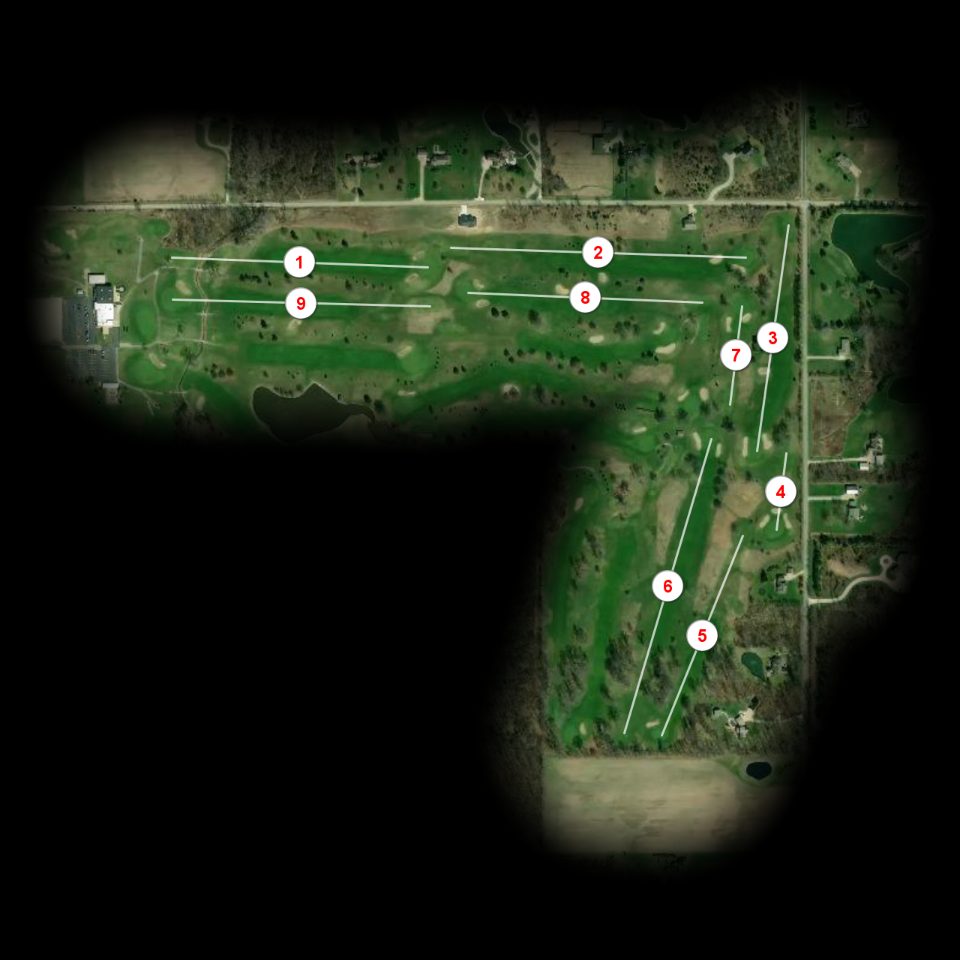 North nine at Shelby Oaks Golf Club