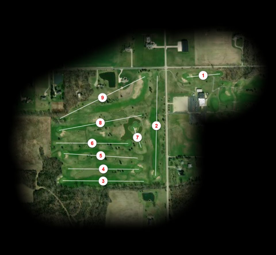 West nine at Shelby Oaks Golf Club