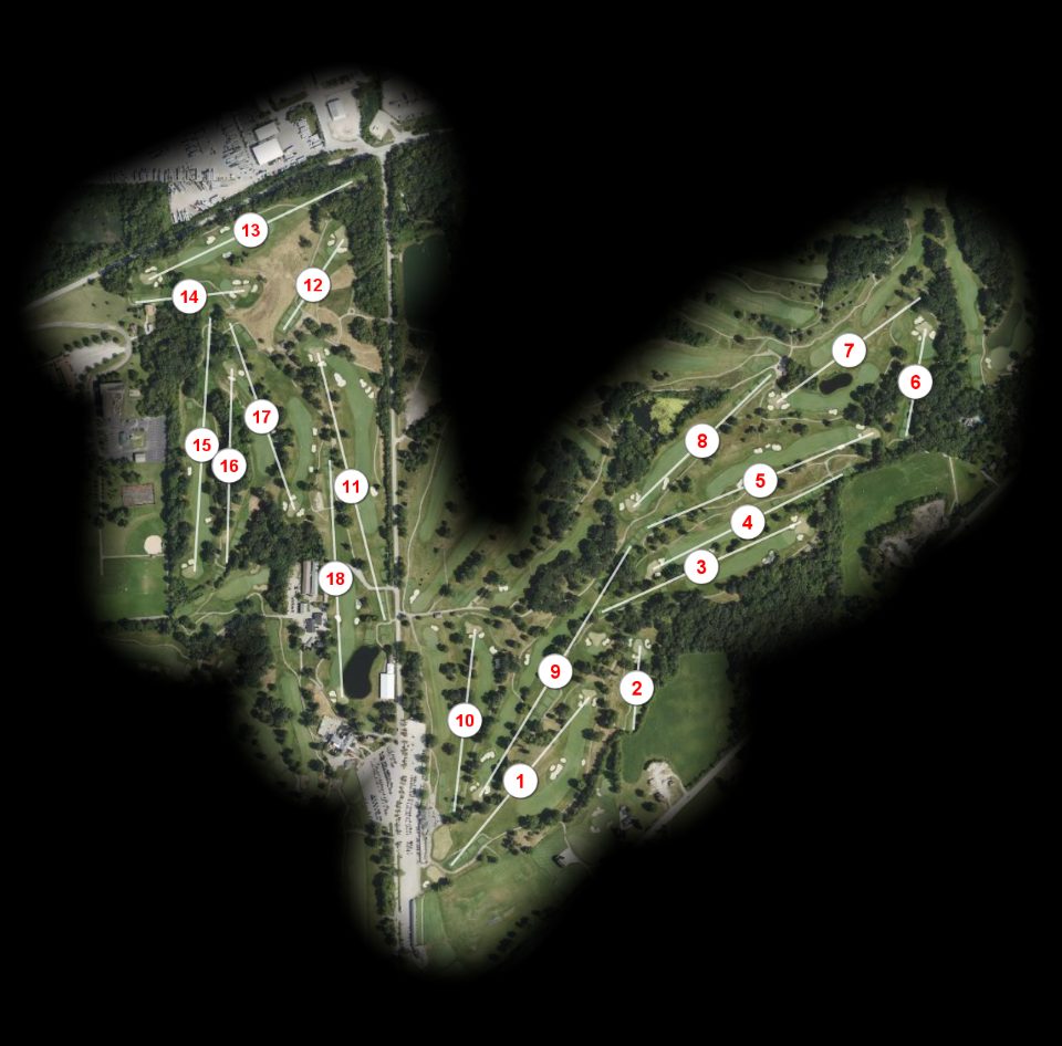 Cog Hill Golf and Country Club #4-Dubsdread course overview