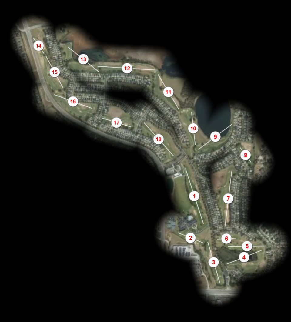 Clermont National Sanctuary Ridge course overview