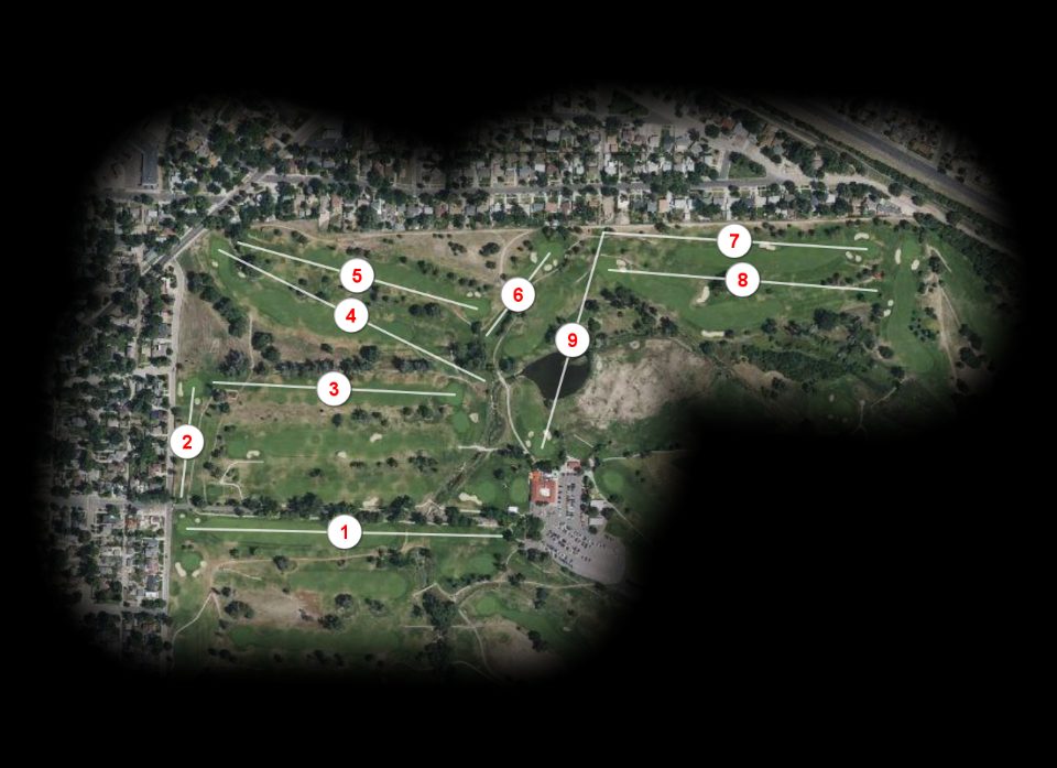 Peak nine at Patty Jewett Golf Club