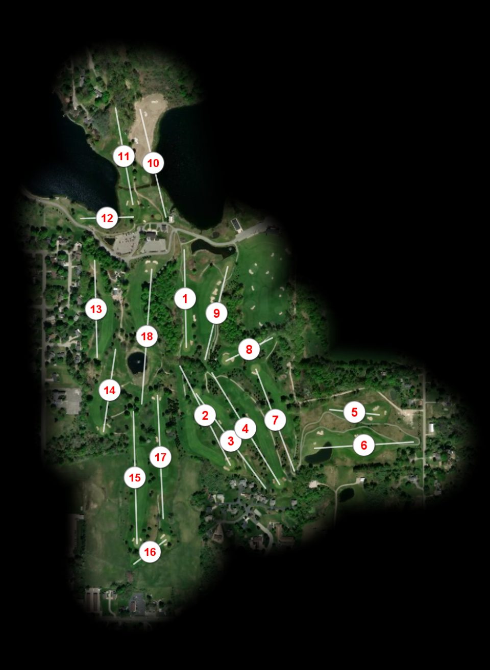 Ramshorn Country Club Waters Edge course overview