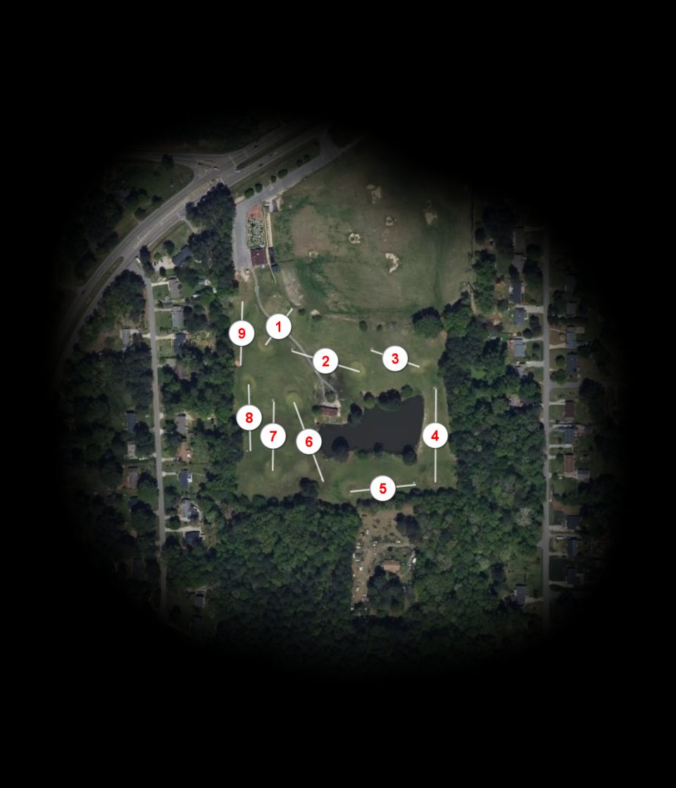 401 Par - 3 par course overview