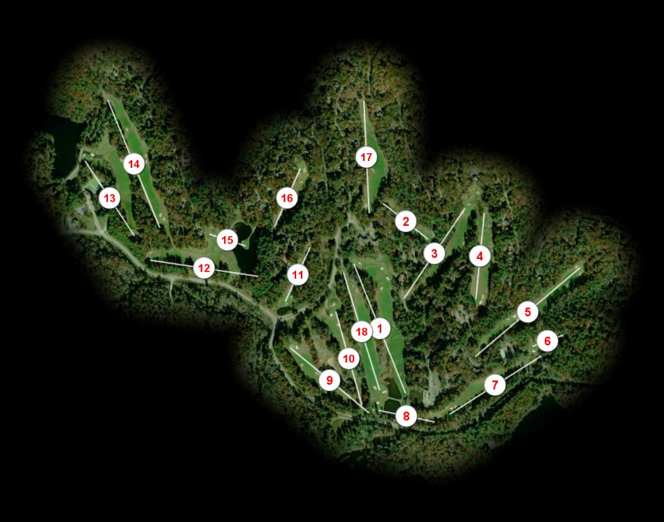 Sapphire National Golf Club course overview