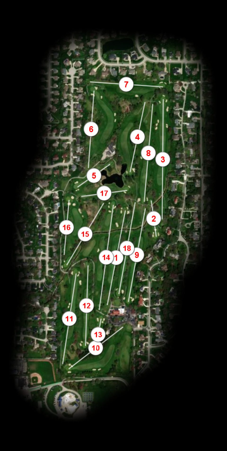 Ulen Country Club course overview