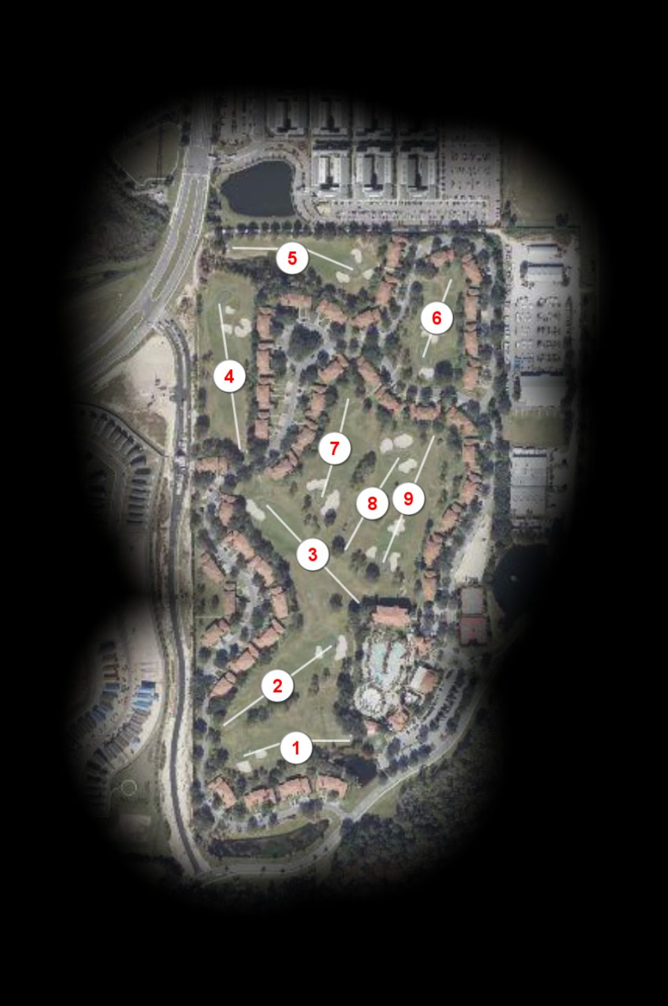 Orange Lake Country Club Legends Walk course overview