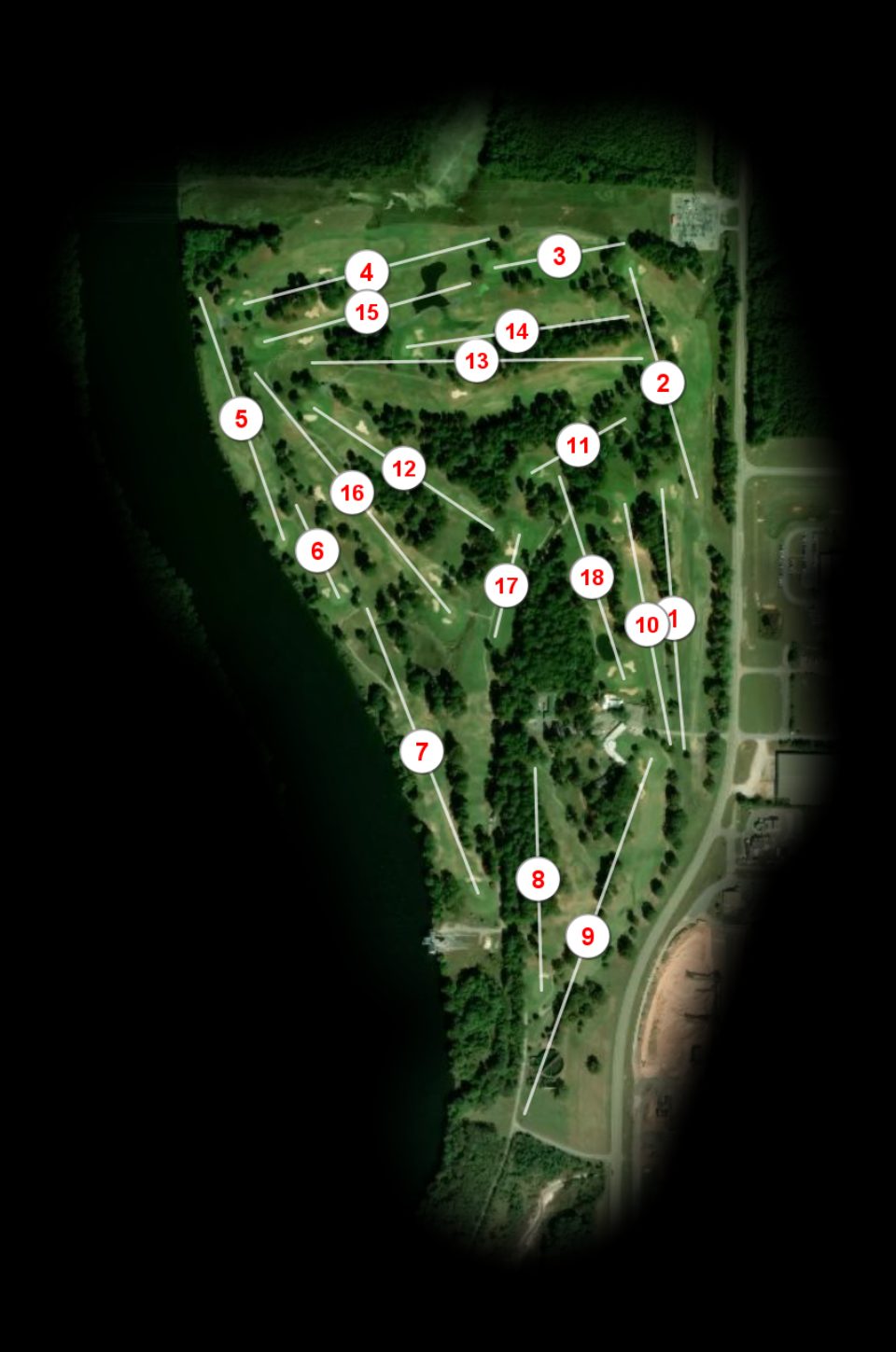 Coosa Pines Golf Club course overview