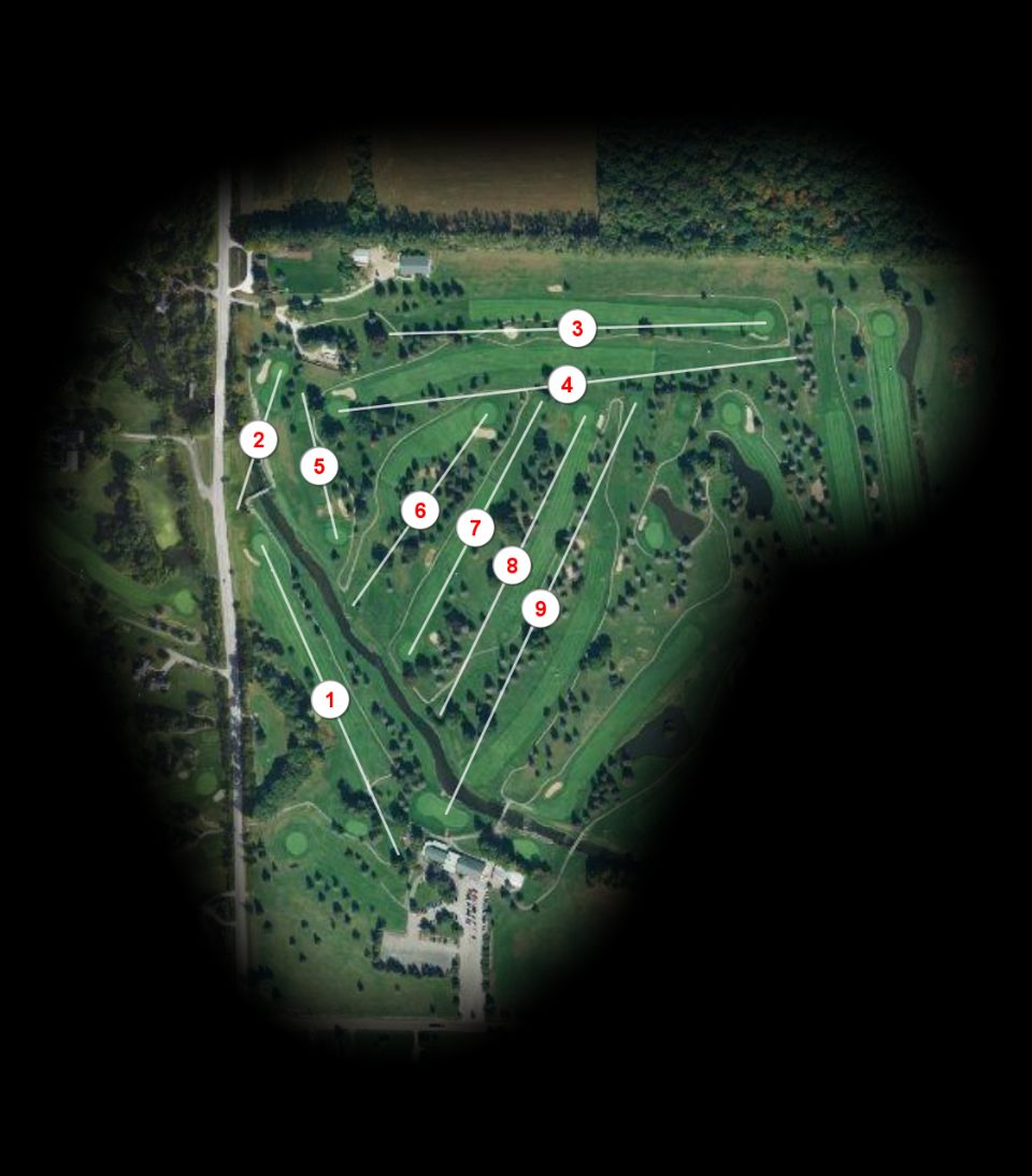 Red nine at Pine Valley Golf & Country Club