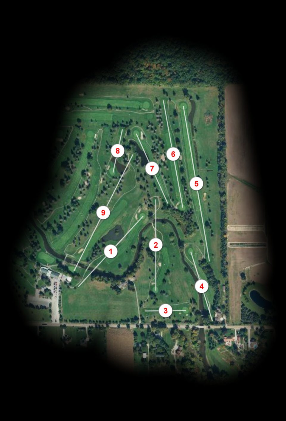 Blue nine at Pine Valley Golf & Country Club