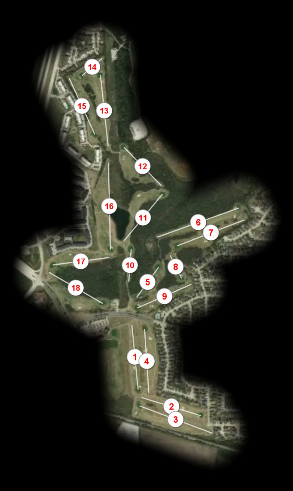 Mansfield National Golf Club course overview