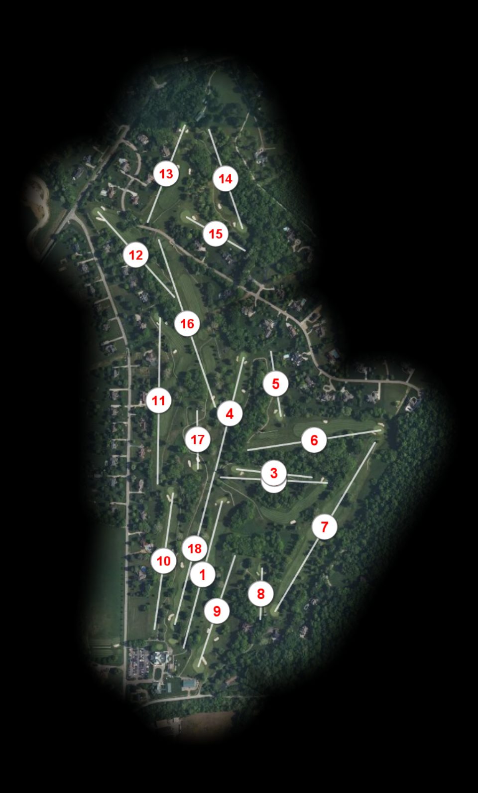 Sugar Valley Country Club course overview
