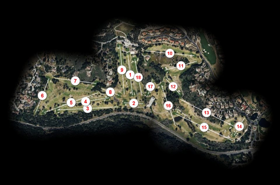 Laguna Seca Golf Club course overview