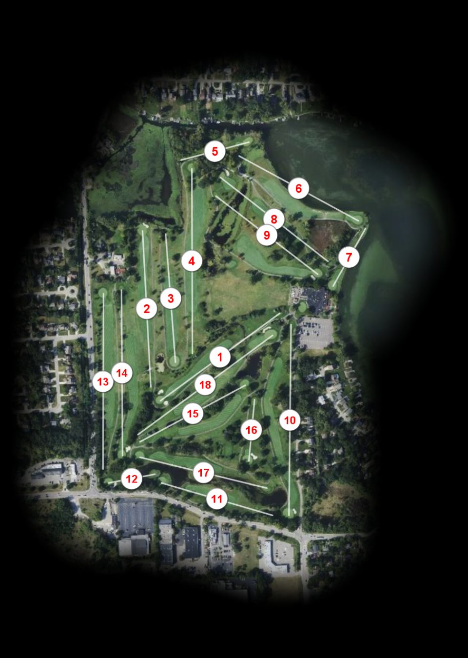 Bay Pointe GC course overview