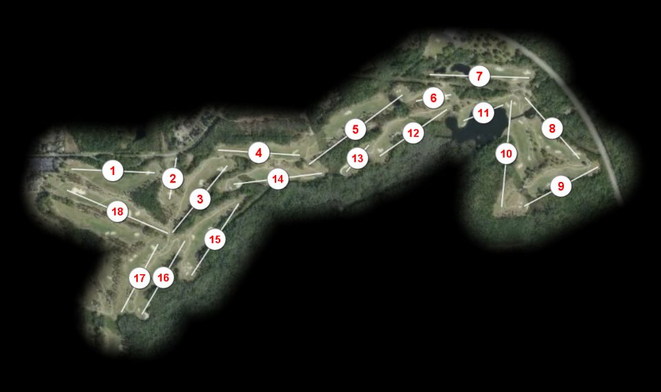 RTJ Golf Trail at Magnolia Grove Falls course overview