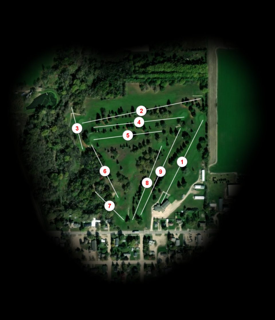 Riceville Country Club course overview