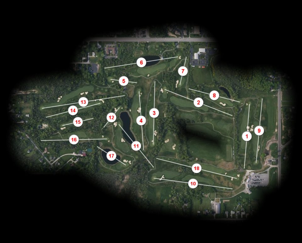 Harvest Hill Golf Center course overview