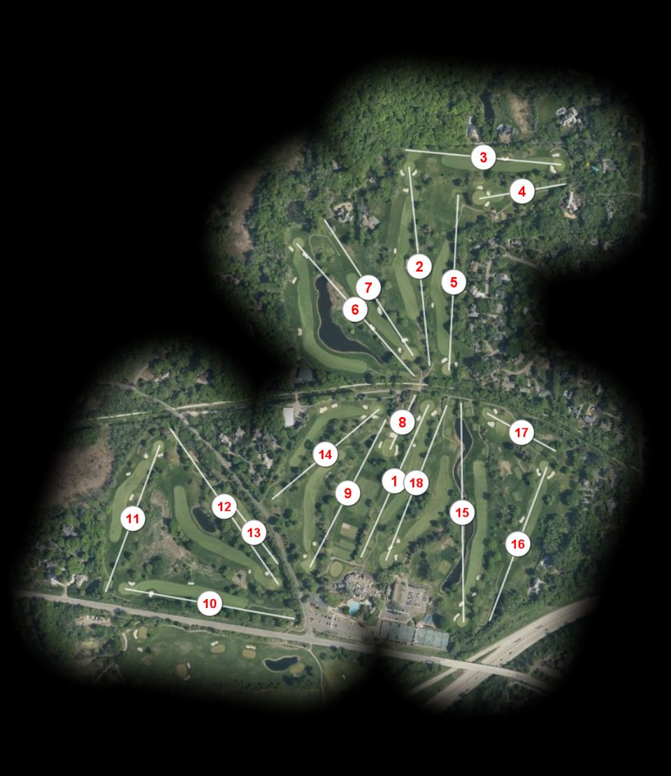 Wayzata Country Club course overview