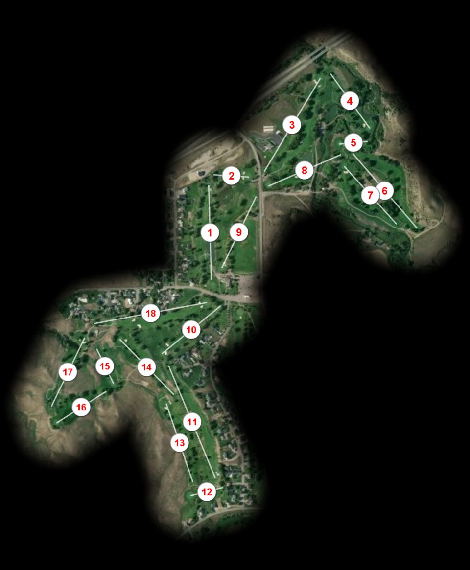 Pryor Creek Golf Club Elmer Link course overview