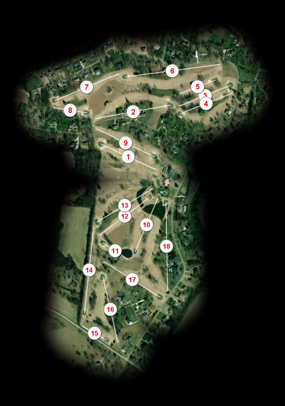 Riverbend Country Club course overview