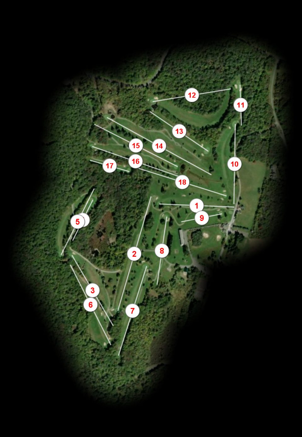 Tennanah Lake Golf & Tennis Club course overview