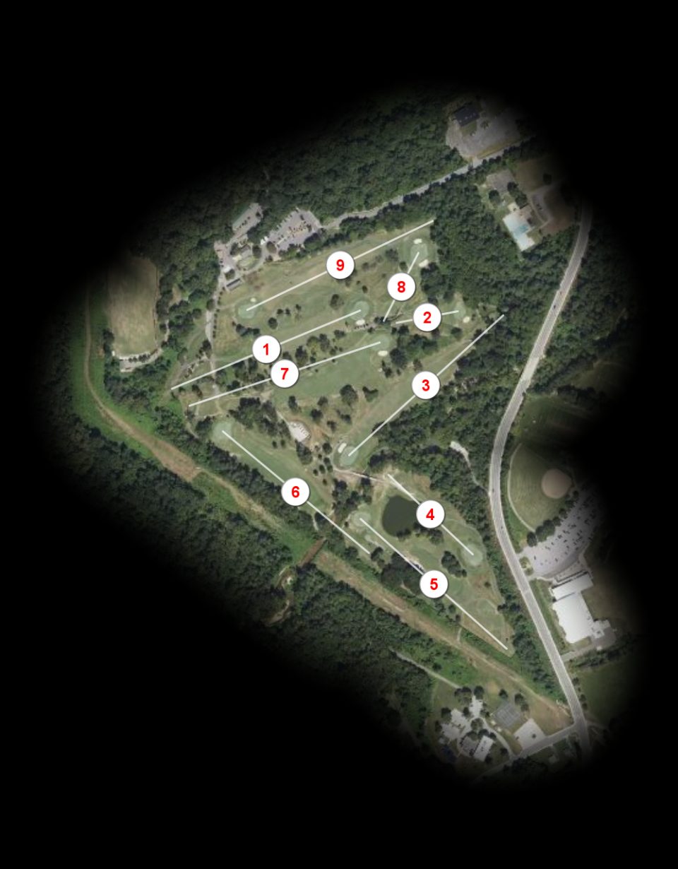 Henson Creek Golf Course course overview