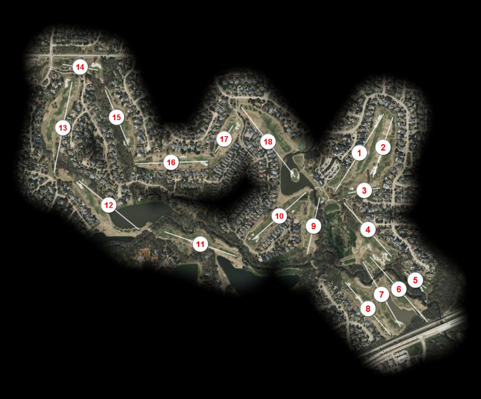 Timarron Country Club course overview