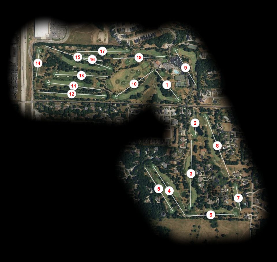 Hickory Hills Country Club course overview