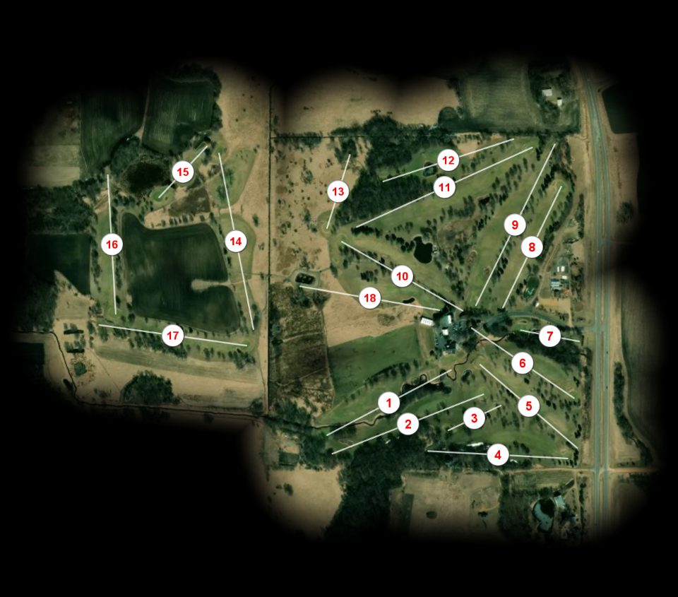 Creeks Bend Golf Course course overview