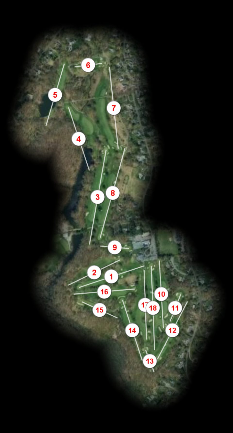 Shuttle Meadow Country Club course overview
