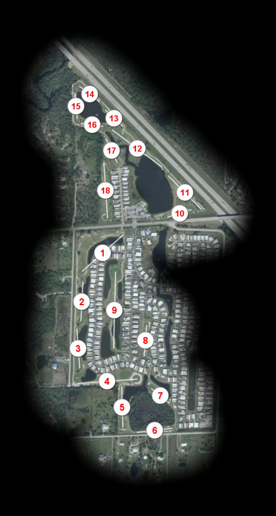 Blue Heron Pines Golf Club course overview