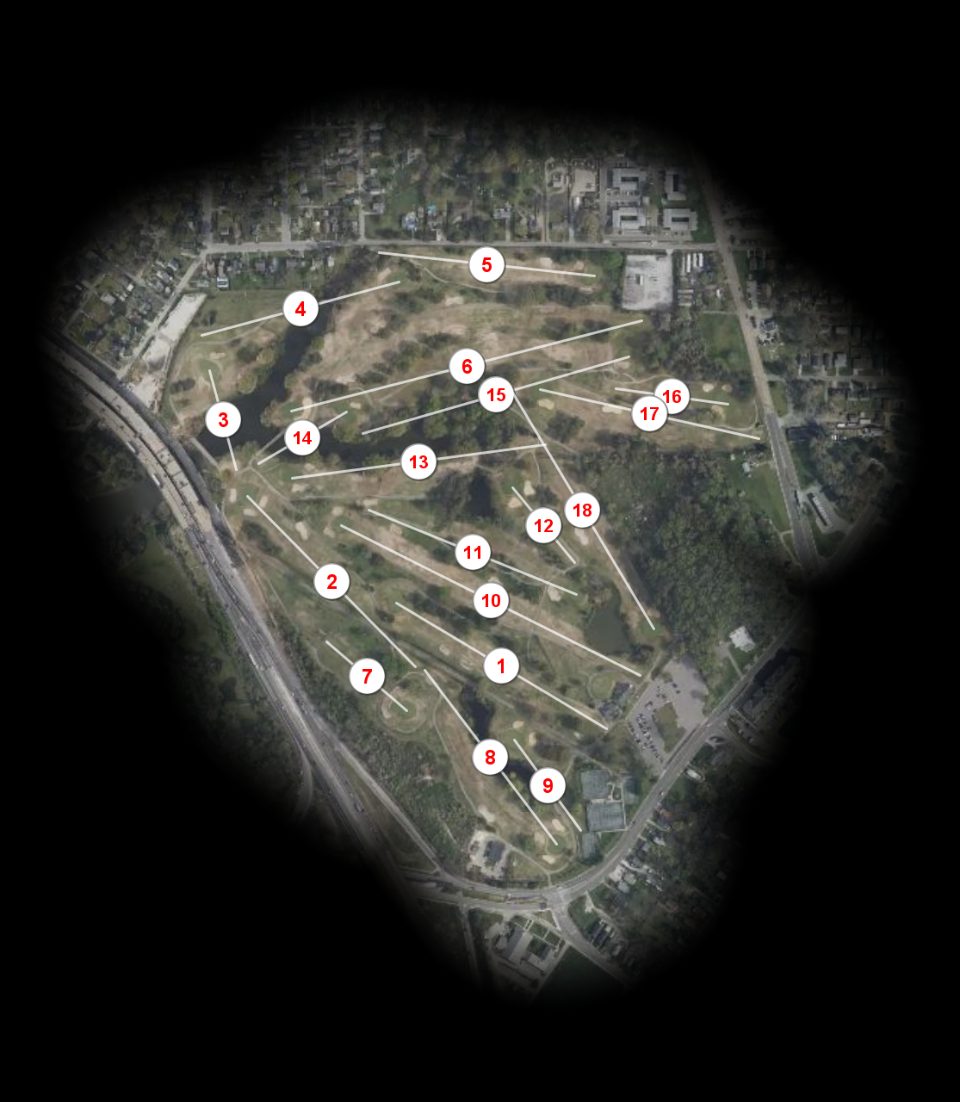 The Woodlands Golf Course course overview
