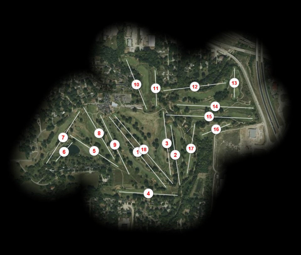 Columbia Golf & Country Club course overview