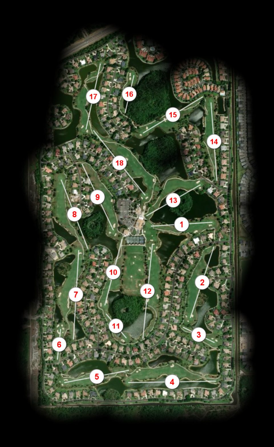 Wildcat Run Country Club course overview