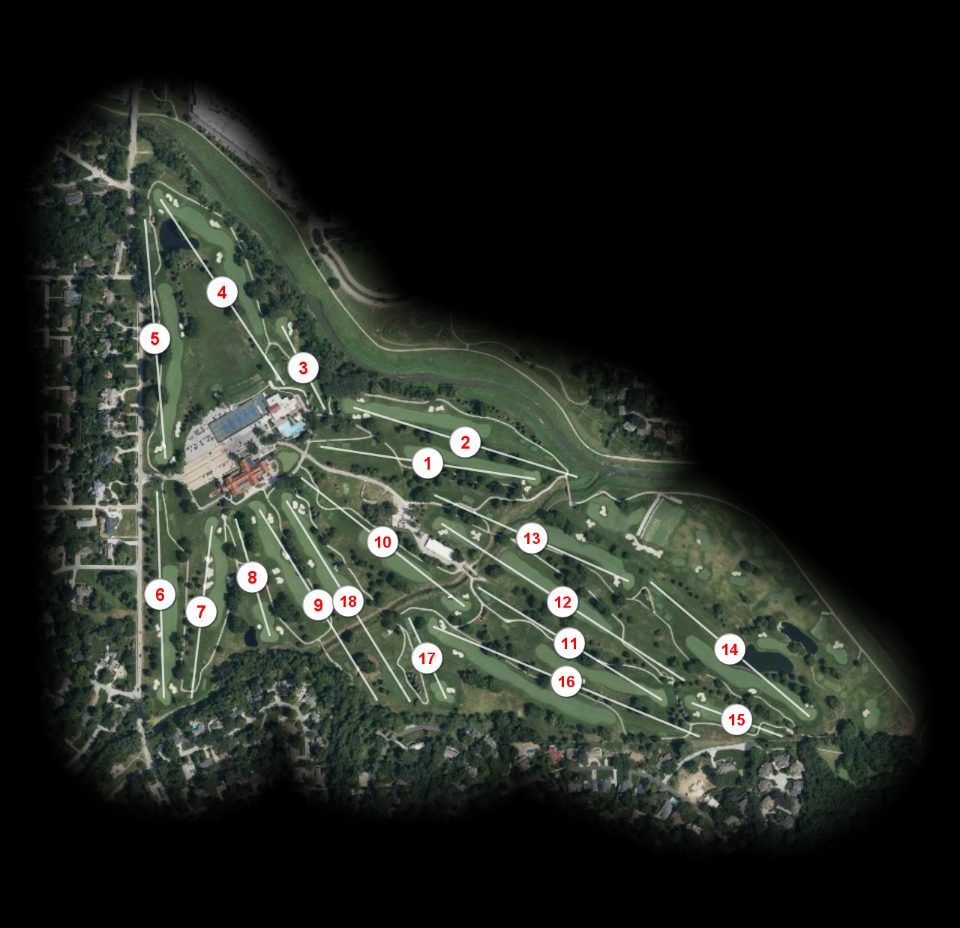 Happy Hollow Club course overview