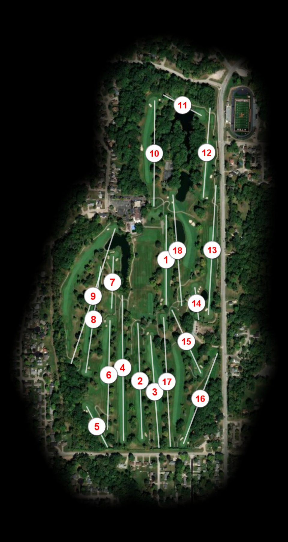 Short Hills Country Club course overview