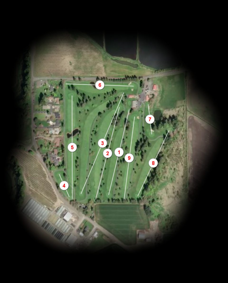 Evergreen Golf Club course overview