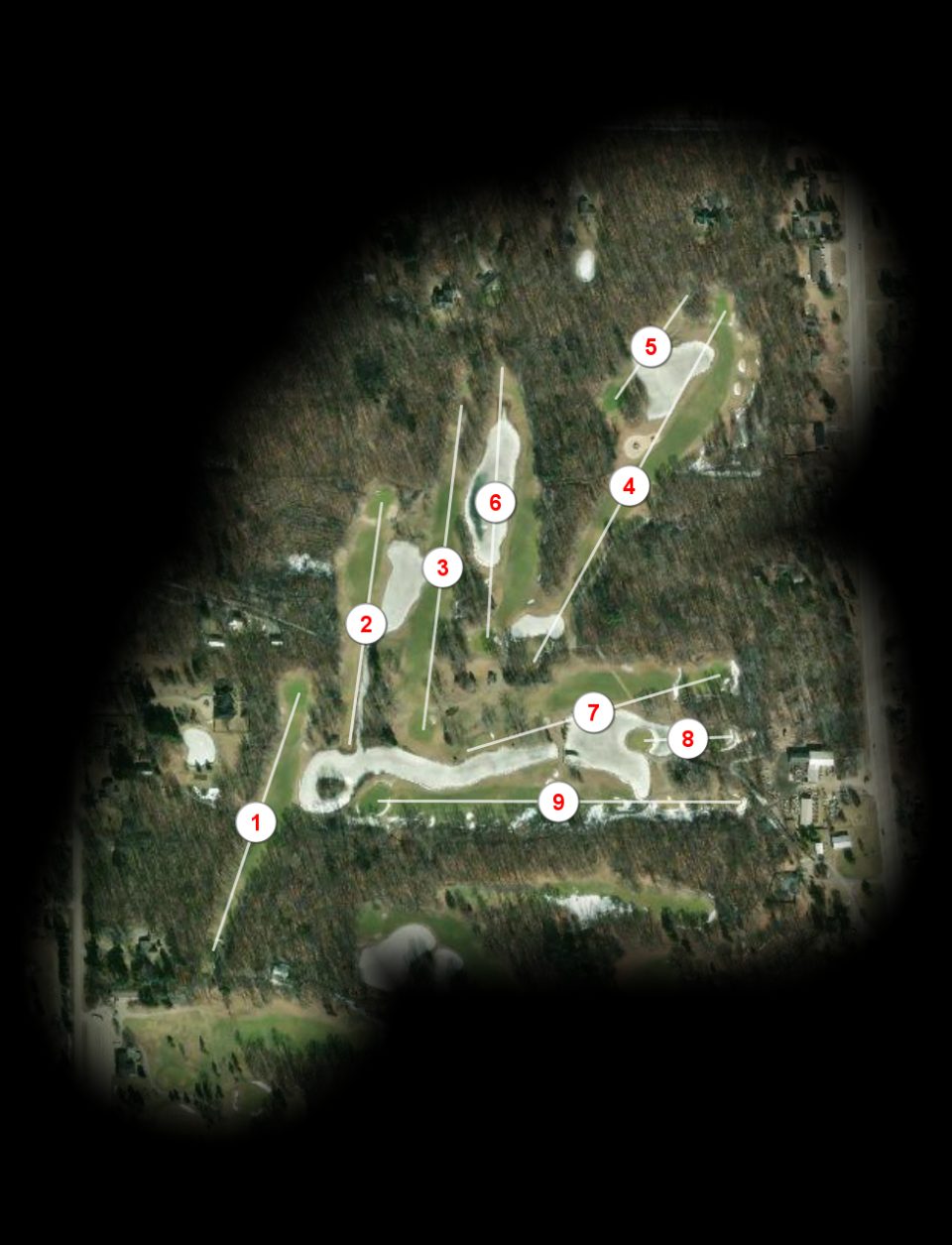North nine at Maple Leaf Golf Course