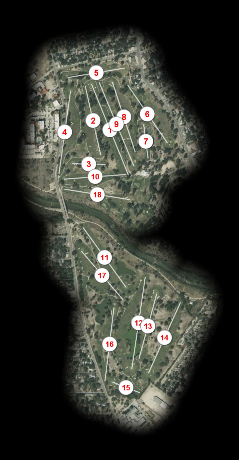 Riverside Golf Course Championship course overview